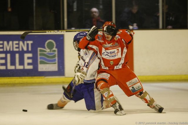 Photo hockey match Amnéville - Clermont-Ferrand le 10/03/2012