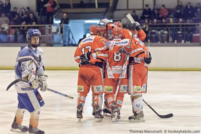 Photo hockey match Amnéville - Clermont-Ferrand le 10/03/2012