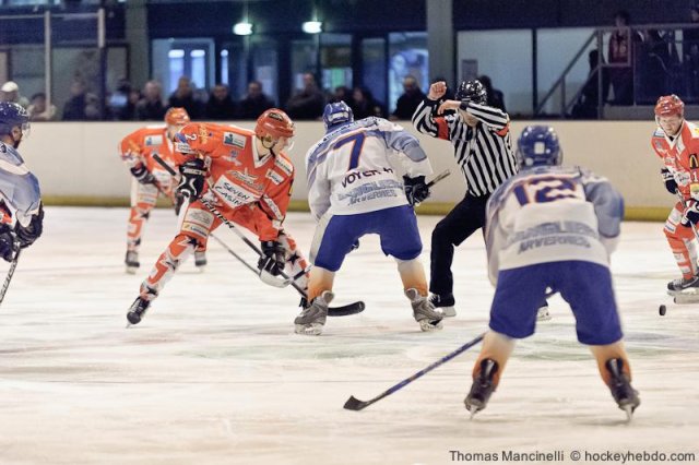 Photo hockey match Amnéville - Clermont-Ferrand le 10/03/2012