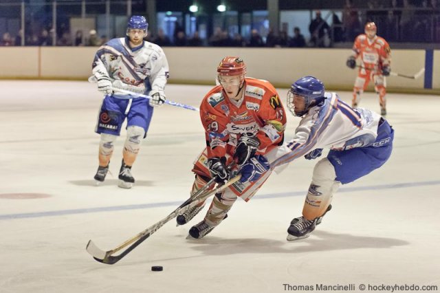 Photo hockey match Amnéville - Clermont-Ferrand le 10/03/2012