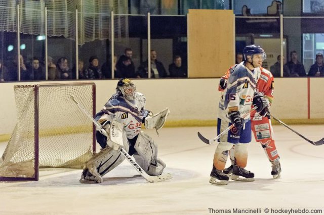 Photo hockey match Amnéville - Clermont-Ferrand le 10/03/2012