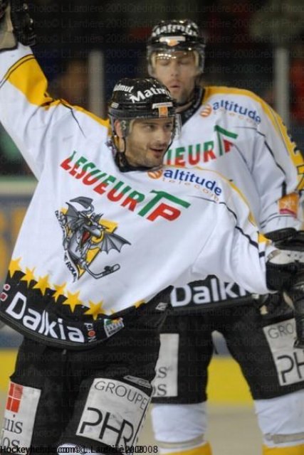 Photo hockey match Grenoble  - Rouen le 25/10/2008