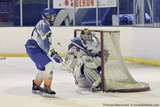 Photo hockey match Amnéville - Clermont-Ferrand le 10/03/2012