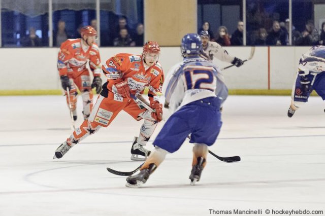 Photo hockey match Amnéville - Clermont-Ferrand le 10/03/2012