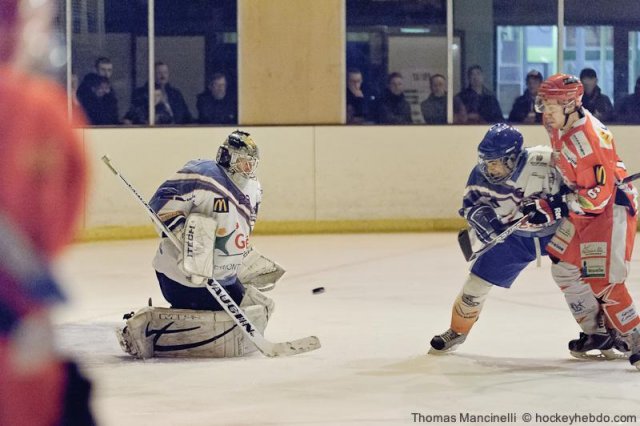 Photo hockey match Amnéville - Clermont-Ferrand le 10/03/2012