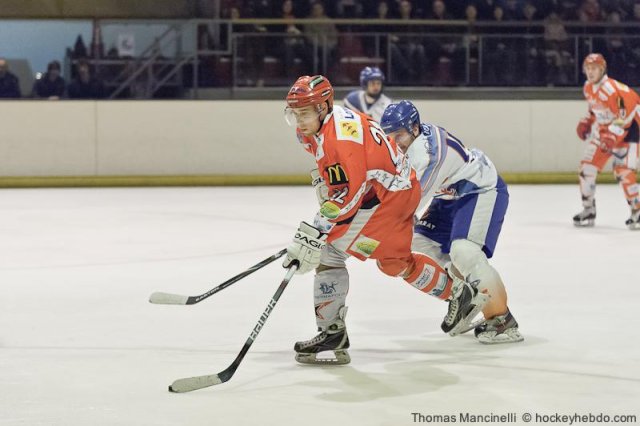 Photo hockey match Amnéville - Clermont-Ferrand le 10/03/2012
