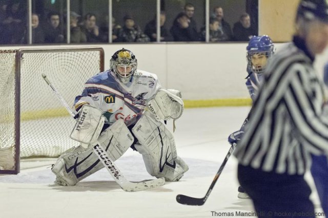 Photo hockey match Amnéville - Clermont-Ferrand le 10/03/2012