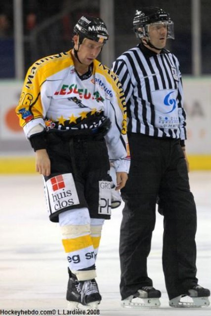Photo hockey match Grenoble  - Rouen le 25/10/2008