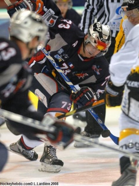 Photo hockey match Grenoble  - Rouen le 25/10/2008