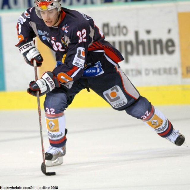 Photo hockey match Grenoble  - Rouen le 25/10/2008