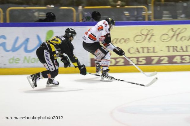 Photo hockey match Rouen - Amiens  le 13/03/2012