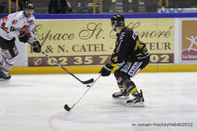 Photo hockey match Rouen - Amiens  le 13/03/2012