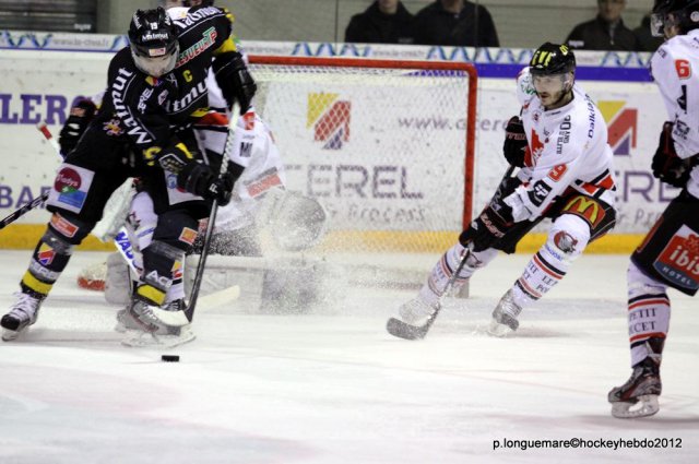 Photo hockey match Rouen - Amiens  le 13/03/2012