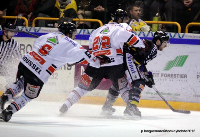 Photo hockey match Rouen - Amiens  le 13/03/2012