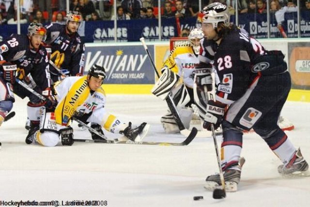 Photo hockey match Grenoble  - Rouen le 25/10/2008