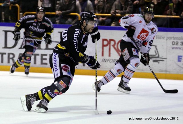 Photo hockey match Rouen - Amiens  le 13/03/2012
