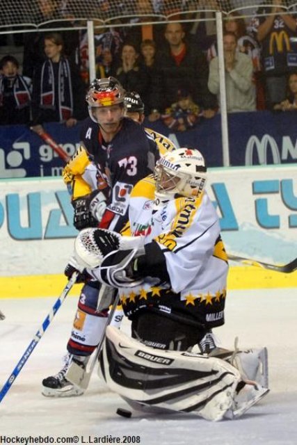 Photo hockey match Grenoble  - Rouen le 25/10/2008