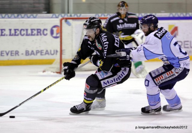 Photo hockey match Rouen - Angers  le 16/03/2012