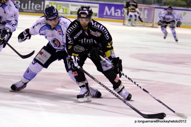 Photo hockey match Rouen - Angers  le 16/03/2012