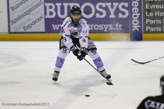 Photo hockey match Rouen - Angers  le 16/03/2012