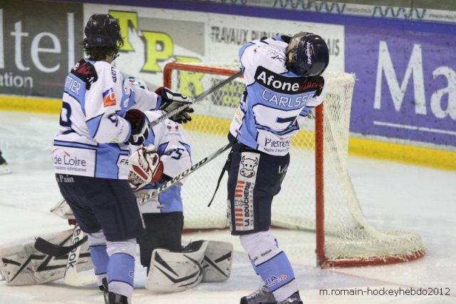 Photo hockey match Rouen - Angers  le 16/03/2012