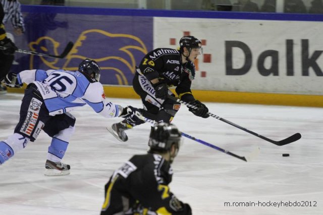 Photo hockey match Rouen - Angers  le 16/03/2012
