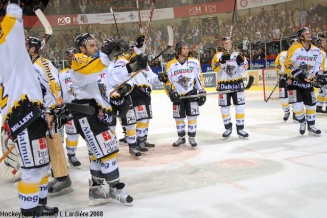 Photo hockey match Grenoble  - Rouen le 25/10/2008