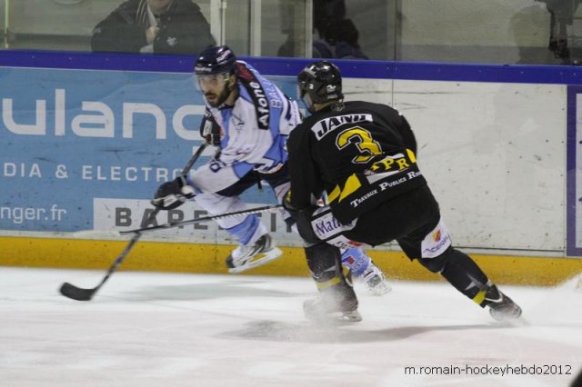 Photo hockey match Rouen - Angers  le 16/03/2012