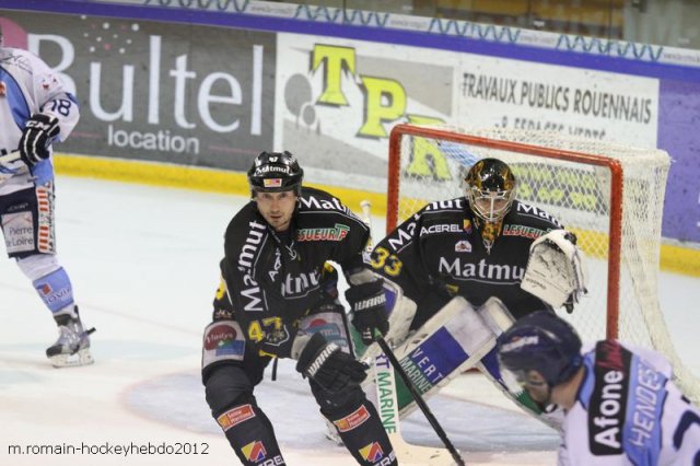 Photo hockey match Rouen - Angers  le 16/03/2012