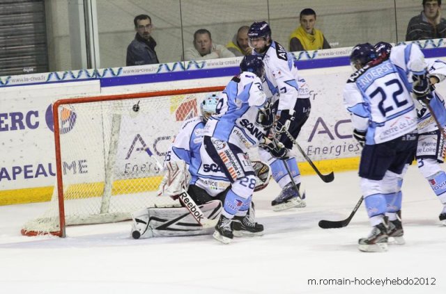 Photo hockey match Rouen - Angers  le 16/03/2012