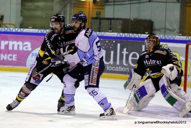 Photo hockey match Rouen - Angers  le 17/03/2012