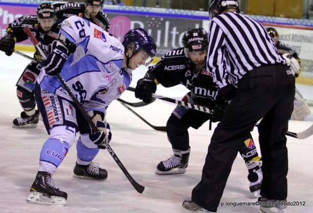 Photo hockey match Rouen - Angers  le 17/03/2012