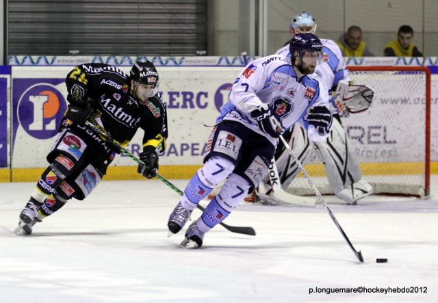 Photo hockey match Rouen - Angers  le 17/03/2012