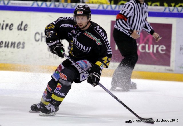 Photo hockey match Rouen - Angers  le 17/03/2012