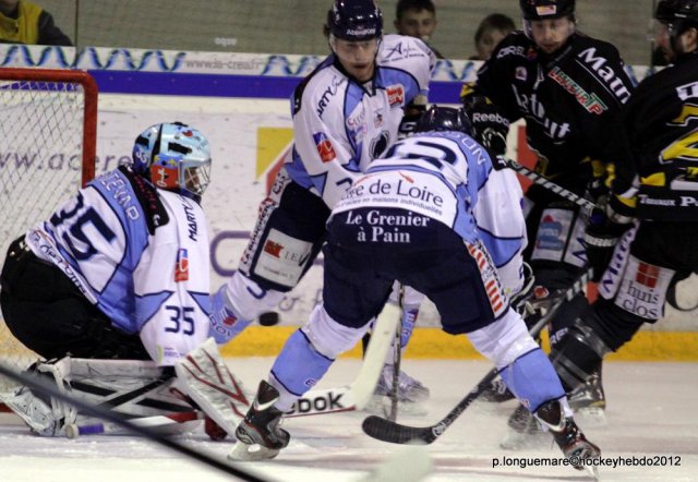 Photo hockey match Rouen - Angers  le 17/03/2012