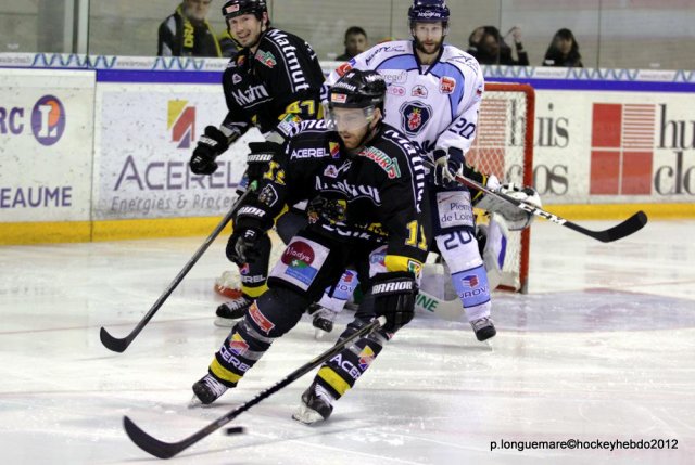 Photo hockey match Rouen - Angers  le 17/03/2012