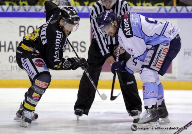 Photo hockey match Rouen - Angers  le 17/03/2012