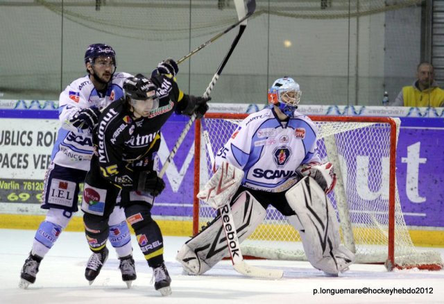 Photo hockey match Rouen - Angers  le 17/03/2012