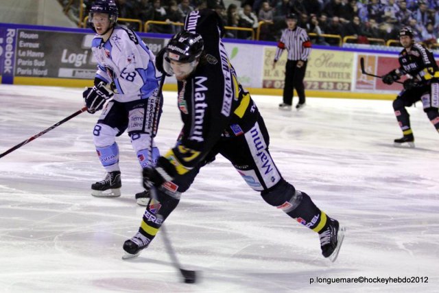 Photo hockey match Rouen - Angers  le 17/03/2012