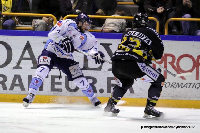 Photo hockey match Rouen - Angers  le 17/03/2012