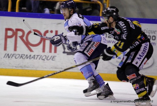 Photo hockey match Rouen - Angers  le 17/03/2012