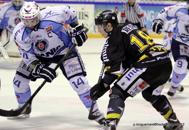 Photo hockey match Rouen - Angers  le 17/03/2012