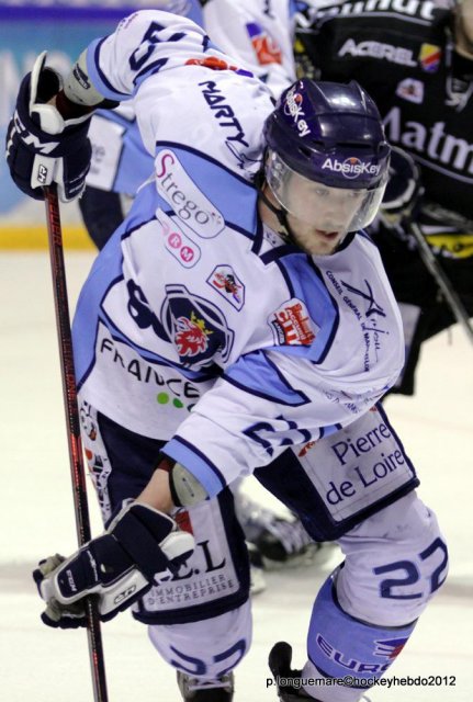 Photo hockey match Rouen - Angers  le 17/03/2012