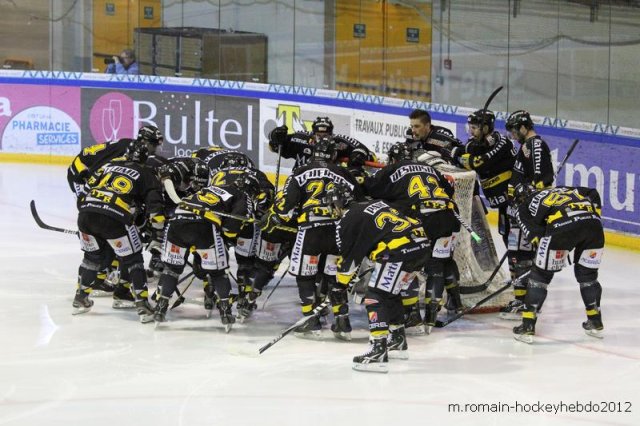 Photo hockey match Rouen - Angers  le 17/03/2012