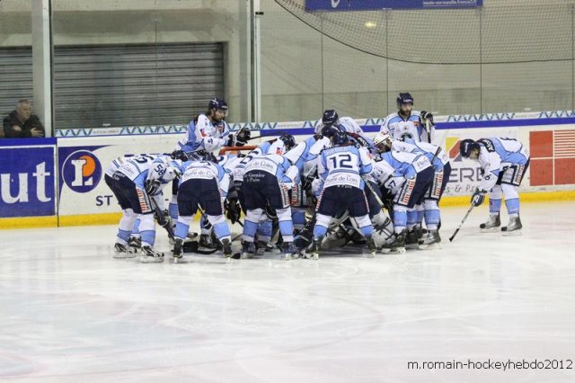 Photo hockey match Rouen - Angers  le 17/03/2012