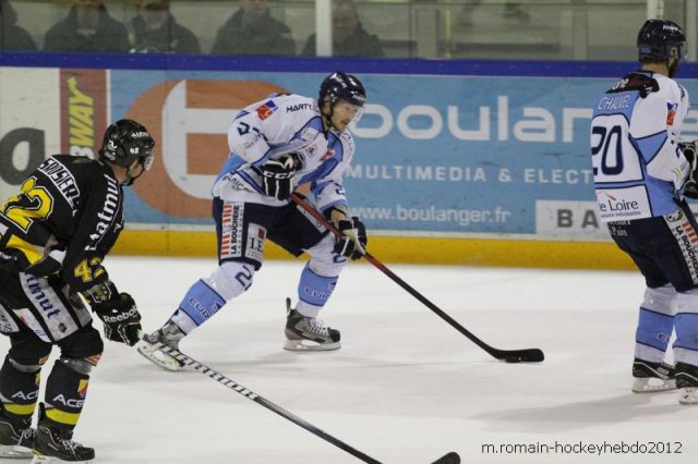 Photo hockey match Rouen - Angers  le 17/03/2012