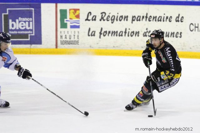 Photo hockey match Rouen - Angers  le 17/03/2012