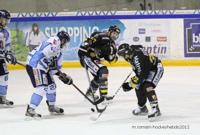 Photo hockey match Rouen - Angers  le 17/03/2012