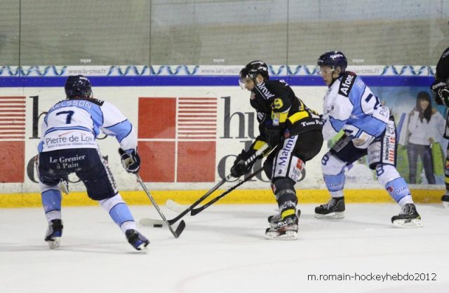 Photo hockey match Rouen - Angers  le 17/03/2012