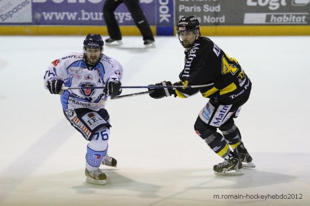Photo hockey match Rouen - Angers  le 17/03/2012